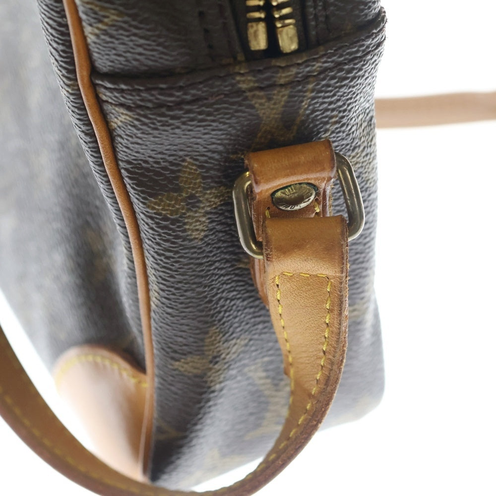 LOUIS VUITTON(ルイヴィトン) トロカデロ27 モノグラム PVC レザー ショルダーバッグ ゴールド金具 ブラウン M51274 レディース