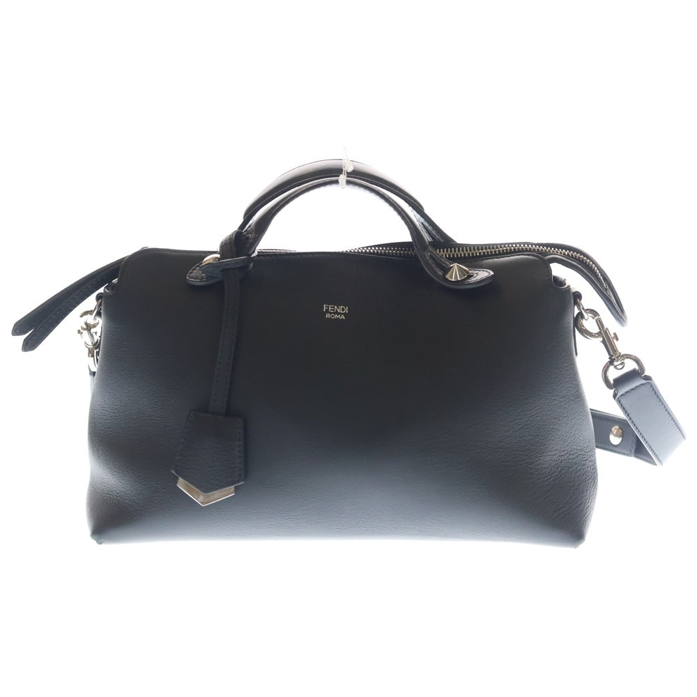 FENDI(フェンディ) バイザウェイ ミディアム 2WAYバッグ ハンドバッグ ショルダーバッグ ブラック レザー 8BL124 シルバー金具