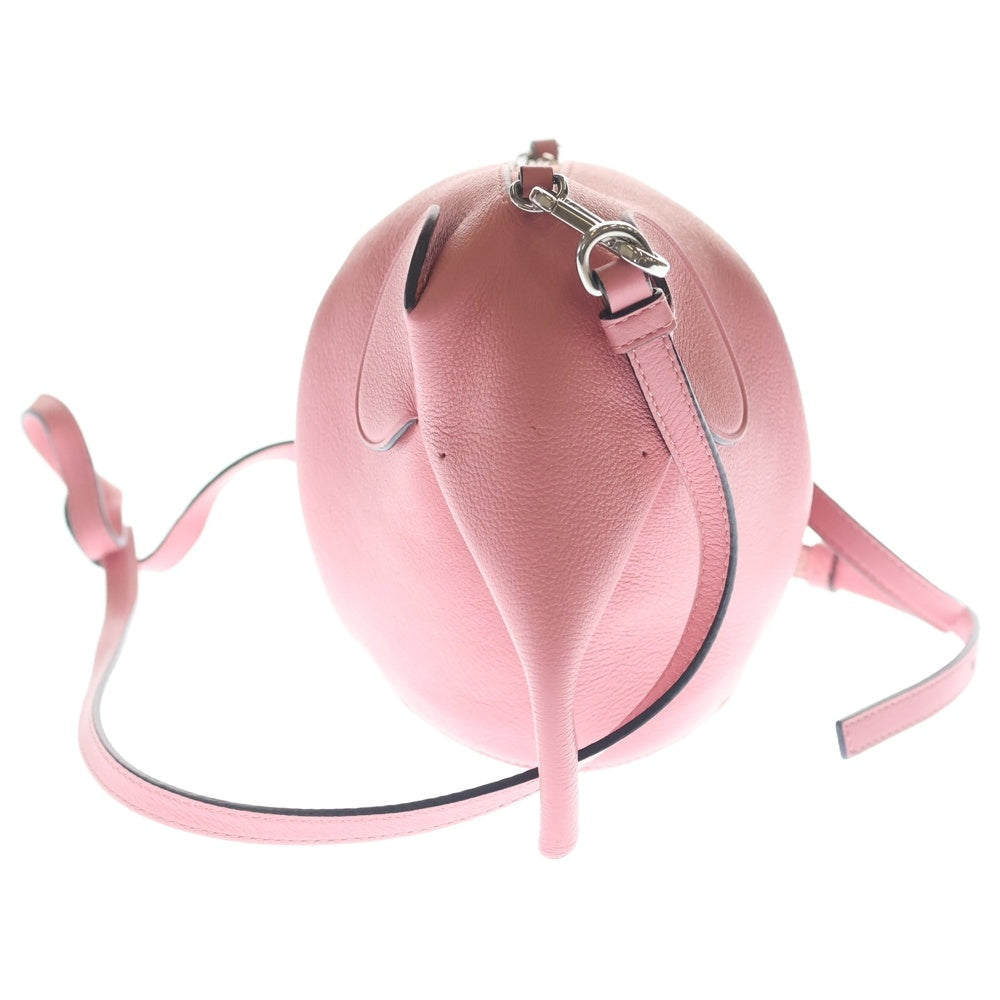 LOEWE(ロエベ) ショルダーバッグ ミニバッグ ピンク レザー シルバー金具 レディース