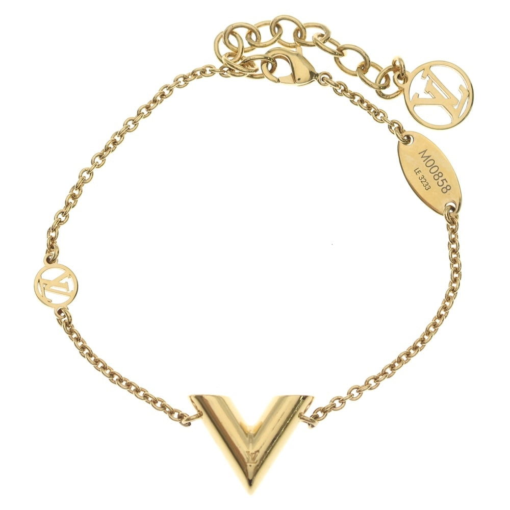 LOUIS VUITTON(ルイヴィトン) エセンシャルV ブレスレット GP ゴールド M00858 レディース