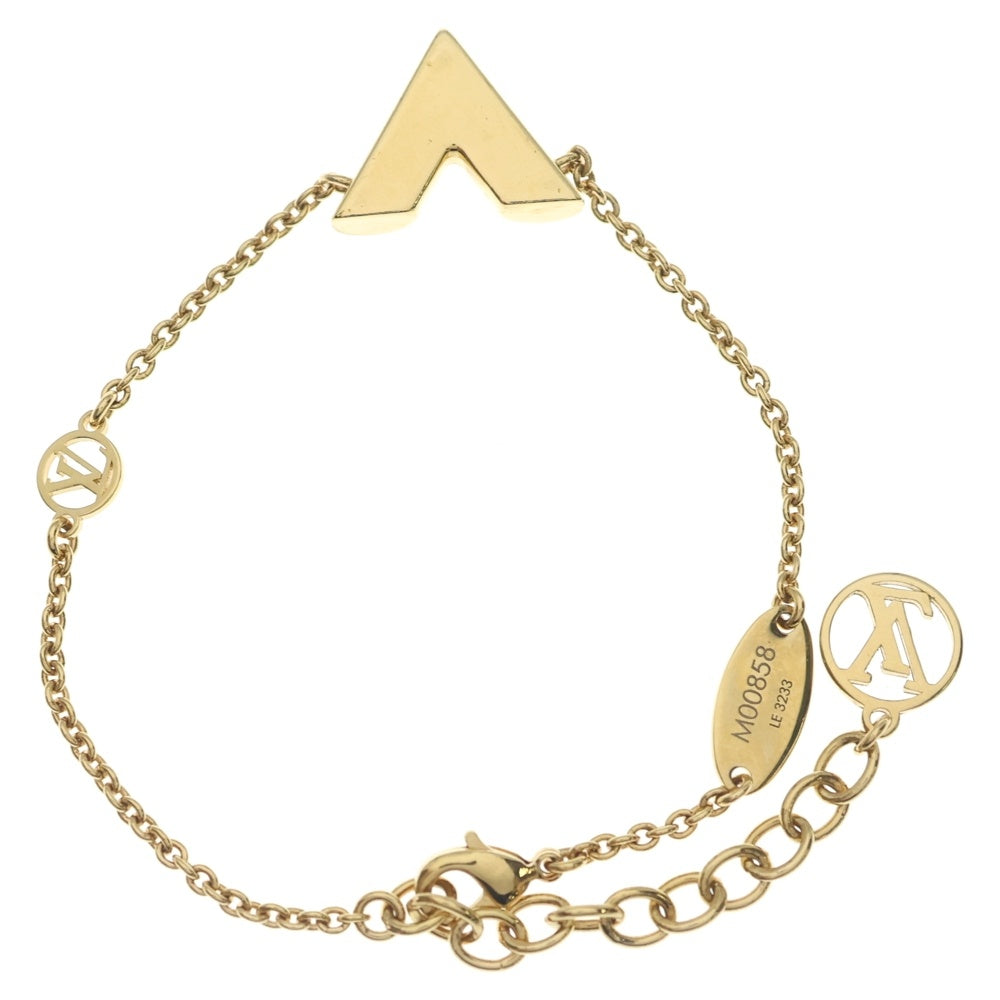 LOUIS VUITTON(ルイヴィトン) エセンシャルV ブレスレット GP ゴールド M00858 レディース