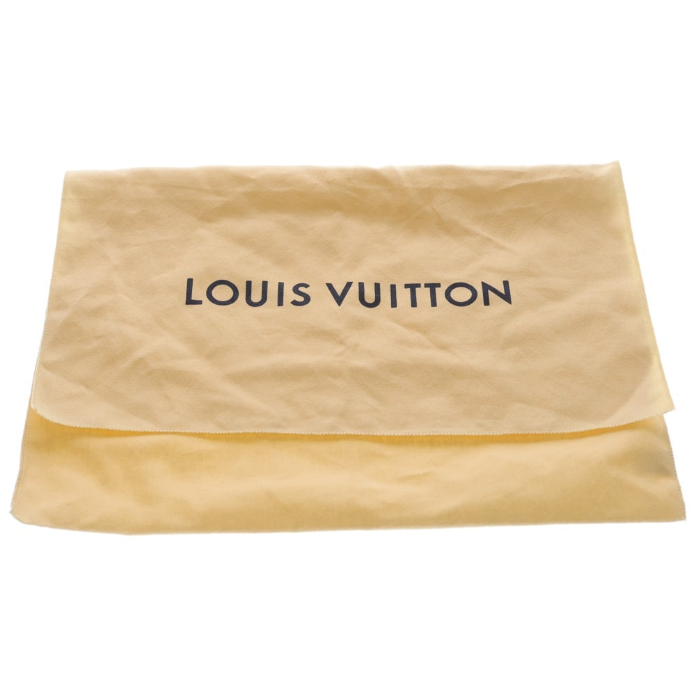 LOUIS VUITTON(ルイヴィトン) ダミエジャイアント ナイルメッセンジャーPM ショルダーバッグ ブラウン レザー×PVC N40359 ブラック金具 レディース
