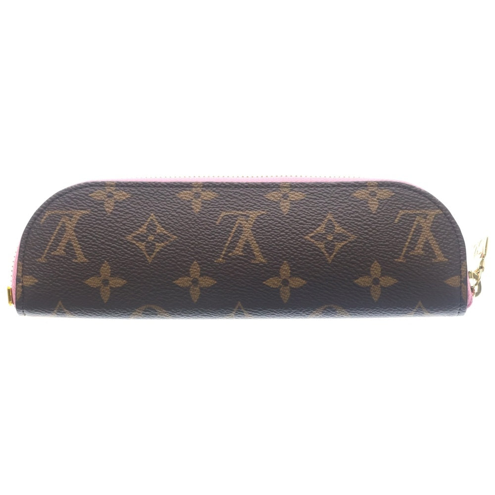 LOUIS VUITTON(ルイヴィトン) モノグラム ペンシルポーチ・シャーロット 小物入れ ケース ブラウン×ピンク PVC GI1111 ゴールド金具 レディース