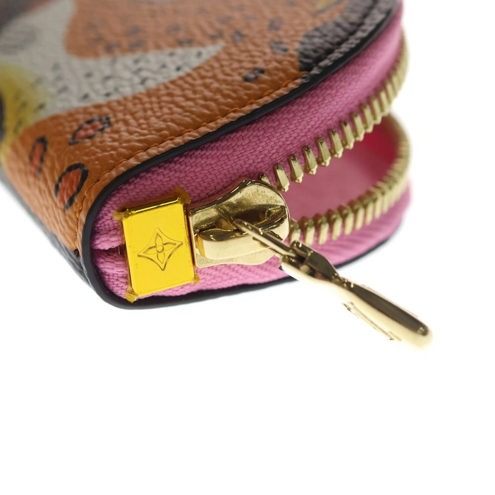 LOUIS VUITTON(ルイヴィトン) モノグラム ペンシルポーチ・シャーロット 小物入れ ケース ブラウン×ピンク PVC GI1111 ゴールド金具 レディース