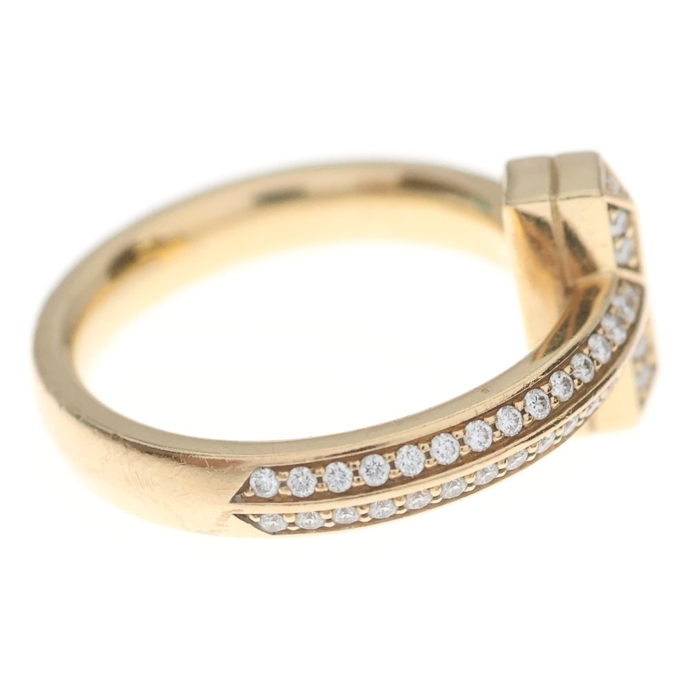 TIFFANY & Co.(ティファニー) Tワン ハーフエタニティ ダイヤリング 指輪 ピンクゴールド K18PG #11