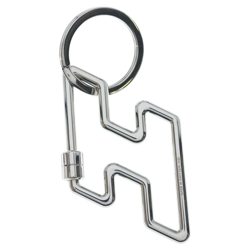 HERMES(エルメス) H トゥ スピード キーリング バッグチャーム キーホルダー シルバー SV