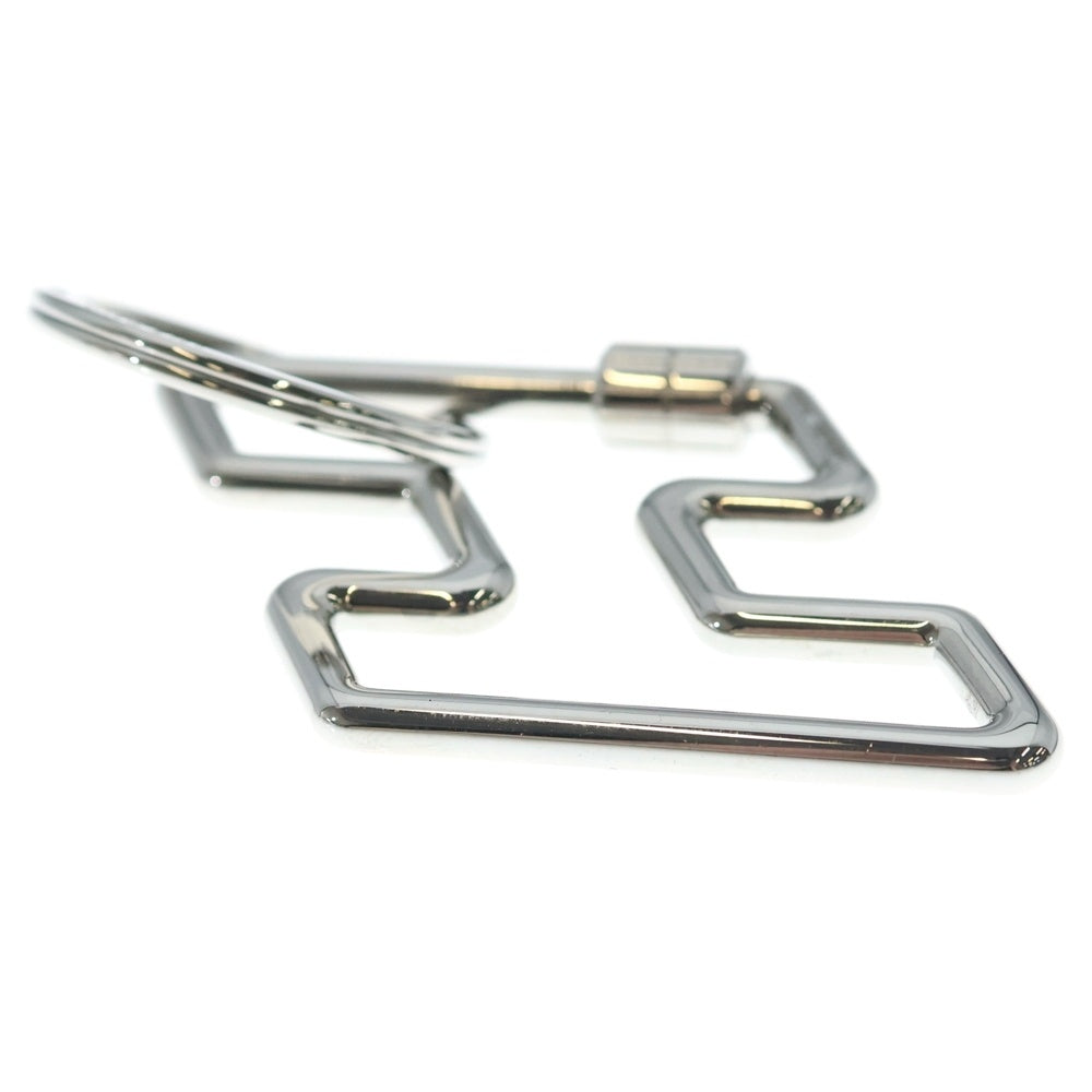 HERMES(エルメス) H トゥ スピード キーリング バッグチャーム キーホルダー シルバー SV