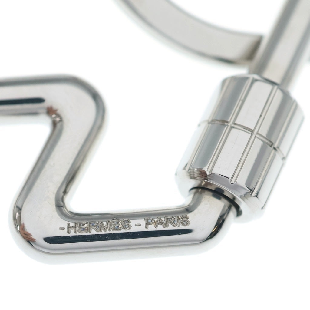 HERMES(エルメス) H トゥ スピード キーリング バッグチャーム キーホルダー シルバー SV