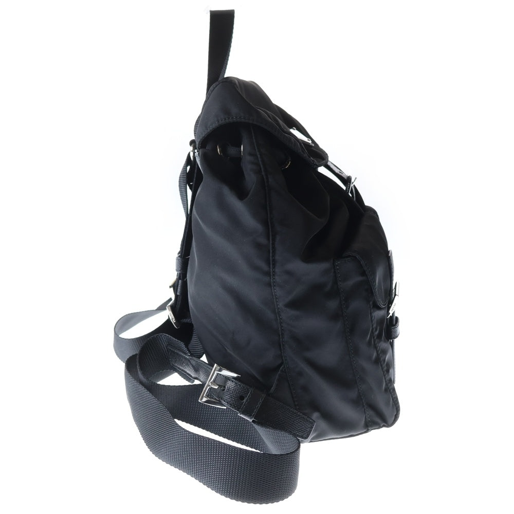 PRADA(プラダ) テスート バックパック ブラック ナイロン バックパック リュック 1BZ677 レディース