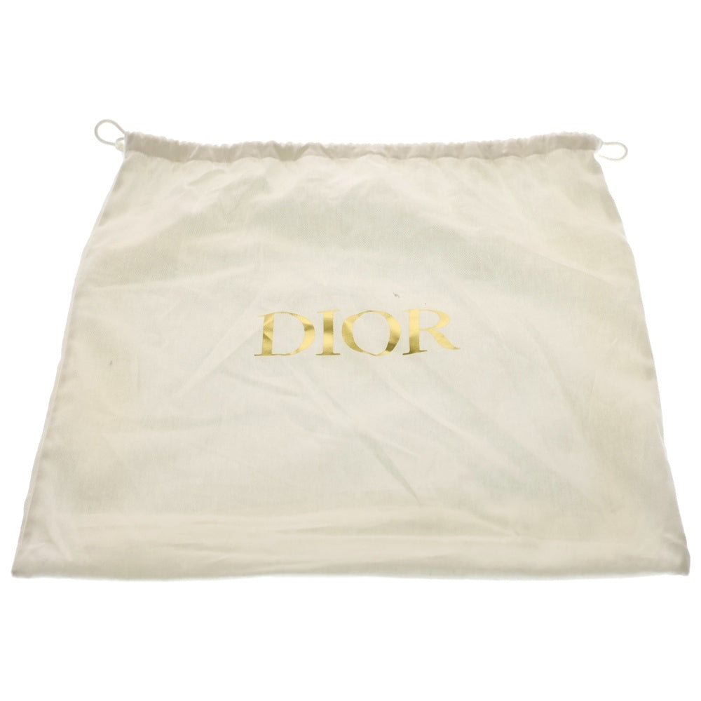 Christian Dior(クリスチャンディオール) ブックトート ハンドバッグ ミディアム メッシュ アイボリー クリーム キャンバス 50-MA-1210 レディース