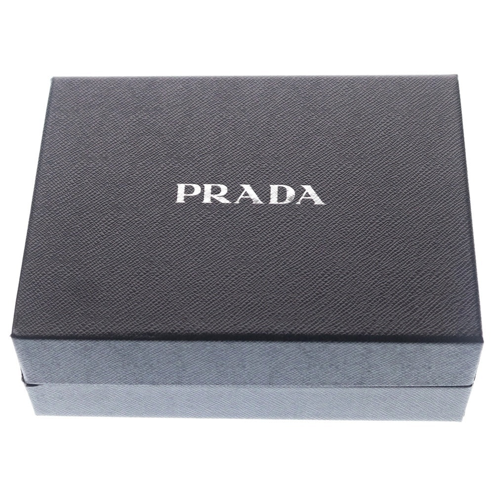 PRADA(プラダ) フォンショルダー 携帯ケース ショルダーバッグ ミニバッグ ブラック テスート 2ZH155 シルバー金具 レディース