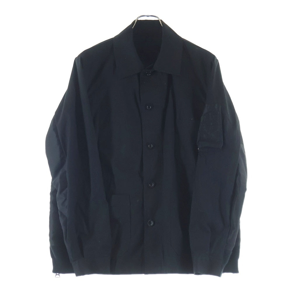 Sacai(サカイ) Cotton Nylon Oxford Jacket コットンナイロン オックスフォード ジャケット ブラック SCM-315