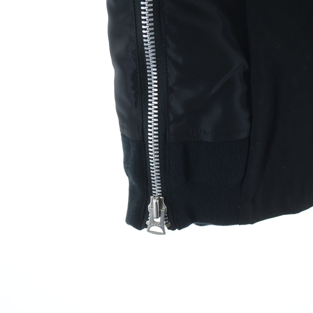 Sacai(サカイ) Cotton Nylon Oxford Jacket コットンナイロン オックスフォード ジャケット ブラック SCM-315