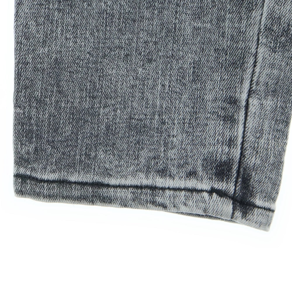 DIESEL(ディーゼル) ブリーチ加工 ストレッチ スリムスキニー デニムパンツ グレー
