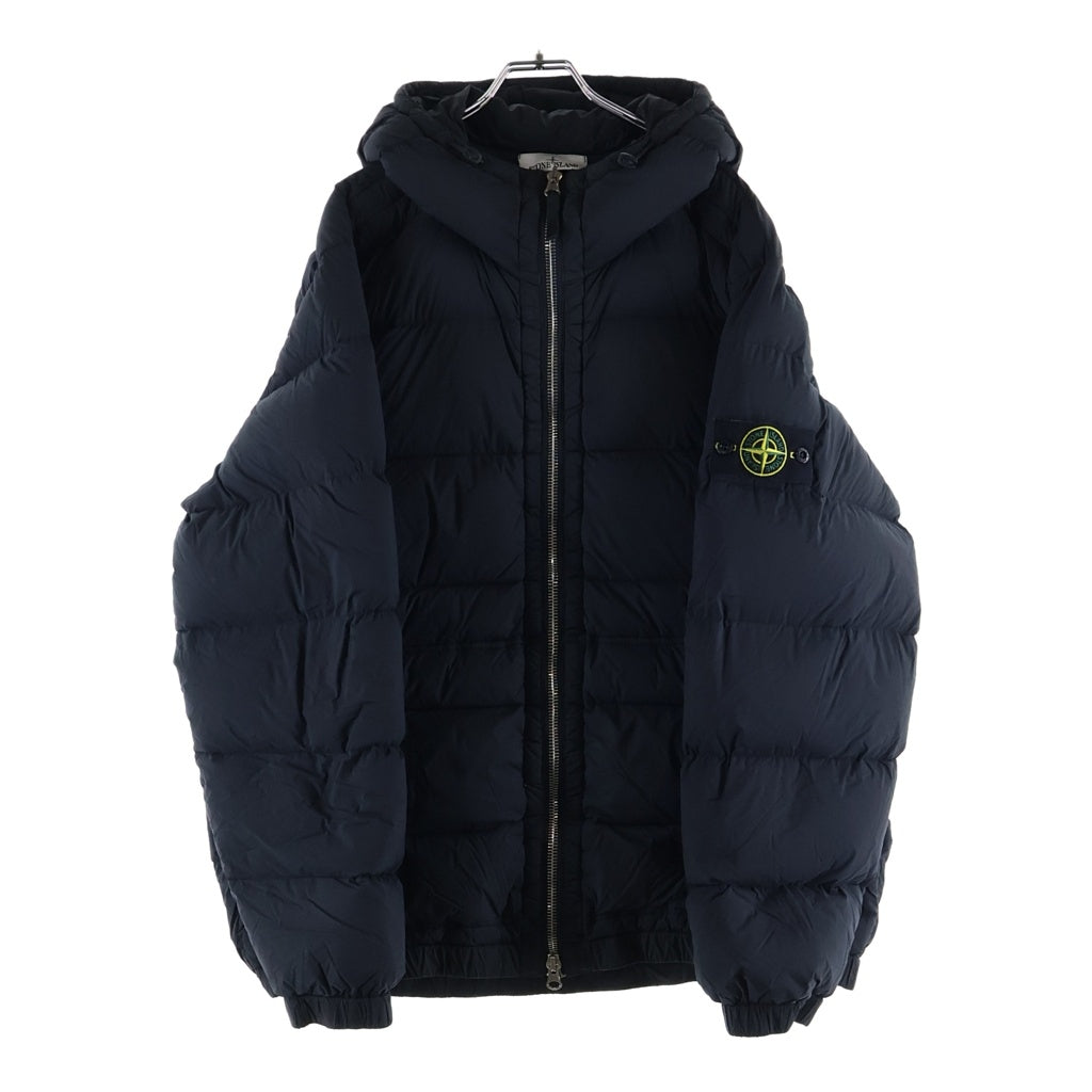 STONE ISLAND(ストーンアイランド) SEAMLESS TUNNEL NYLON DOWN JACKET シームレス トンネル ナイロン ダウンジャケット ブラック K2S154100040S0028