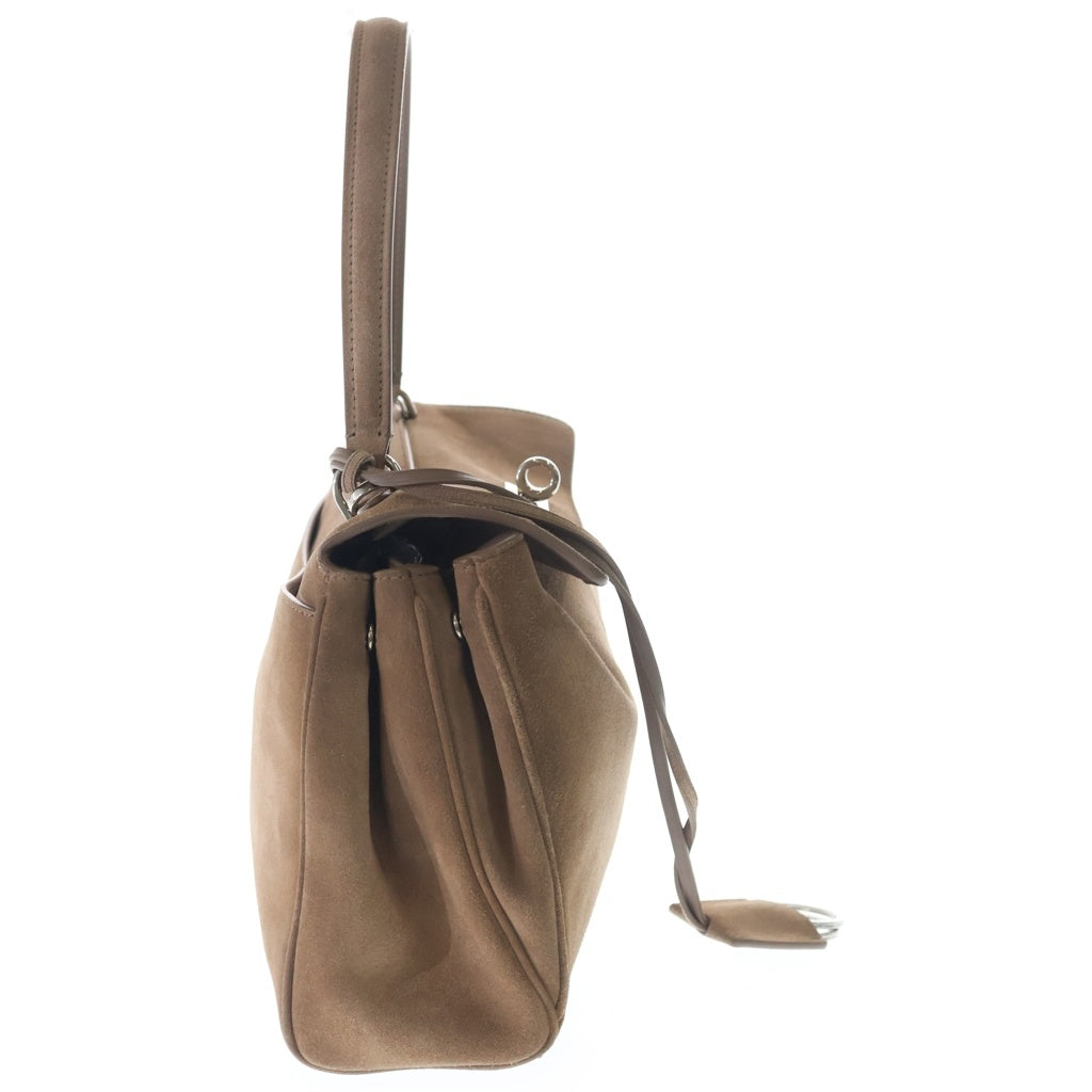 BALENCIAGA(バレンシアガ) ロデオバッグ スモール 2WAYバッグ ショルダーバッグ ハンドバッグ ベージュ スエード シルバー金具 レディース
