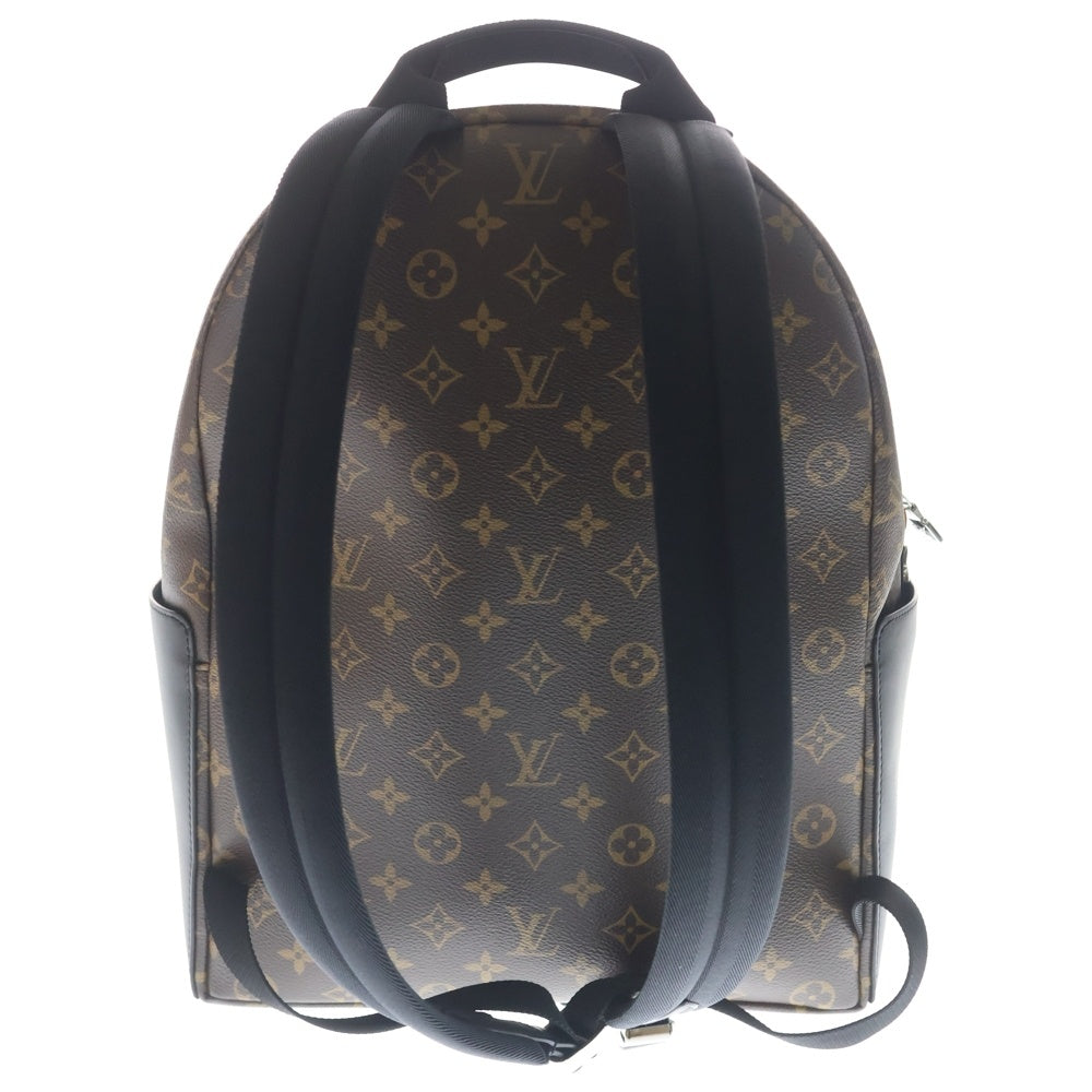 LOUIS VUITTON(ルイヴィトン) モノグラムマカサー ディスカバリー レザーバッグパック リュック ブラウン M46684