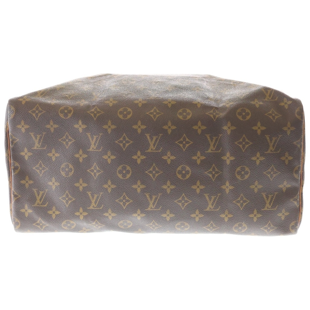 LOUIS VUITTON(ルイヴィトン) モノグラム スピーディ40 ハンドバッグ ボストンバッグ ブラウン レザー×PVC M41522 ゴールド金具 レディース