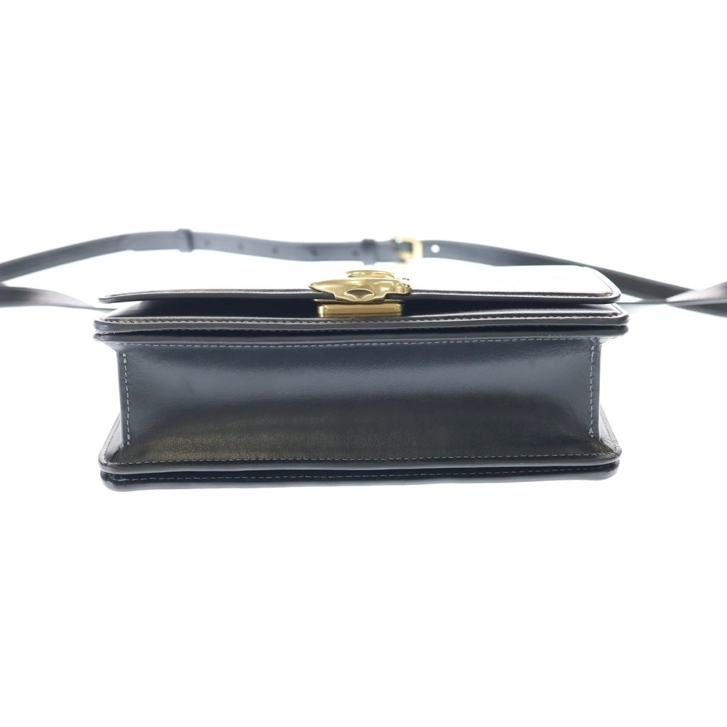 COACH(コーチ) バンディット ショルダーバッグ ミニバッグ ブラック レザー ゴールド金具 レディース