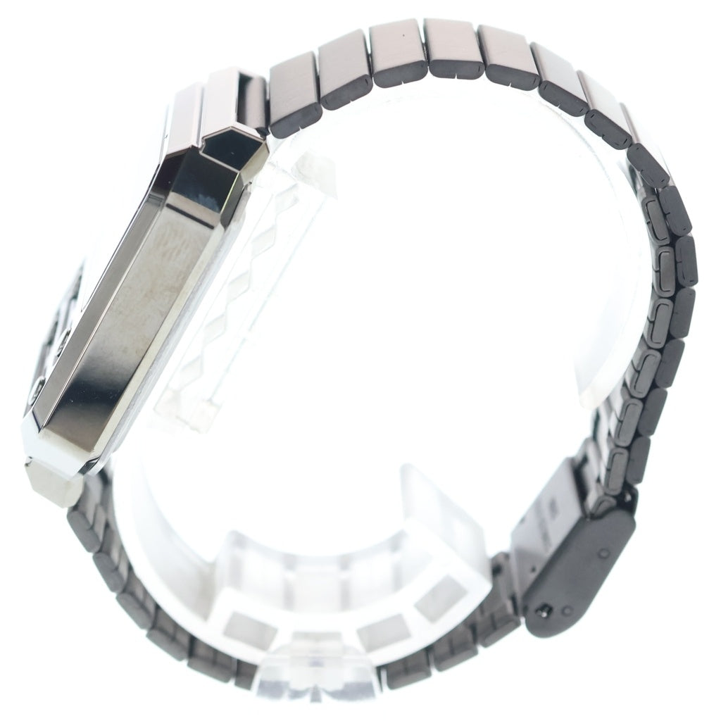 CASIO(カシオ) アナデジ スタンダード 復刻モデル デジタル文字 クォーツウォッチ 腕時計 シルバー/ブラック A100WE-1AJF
