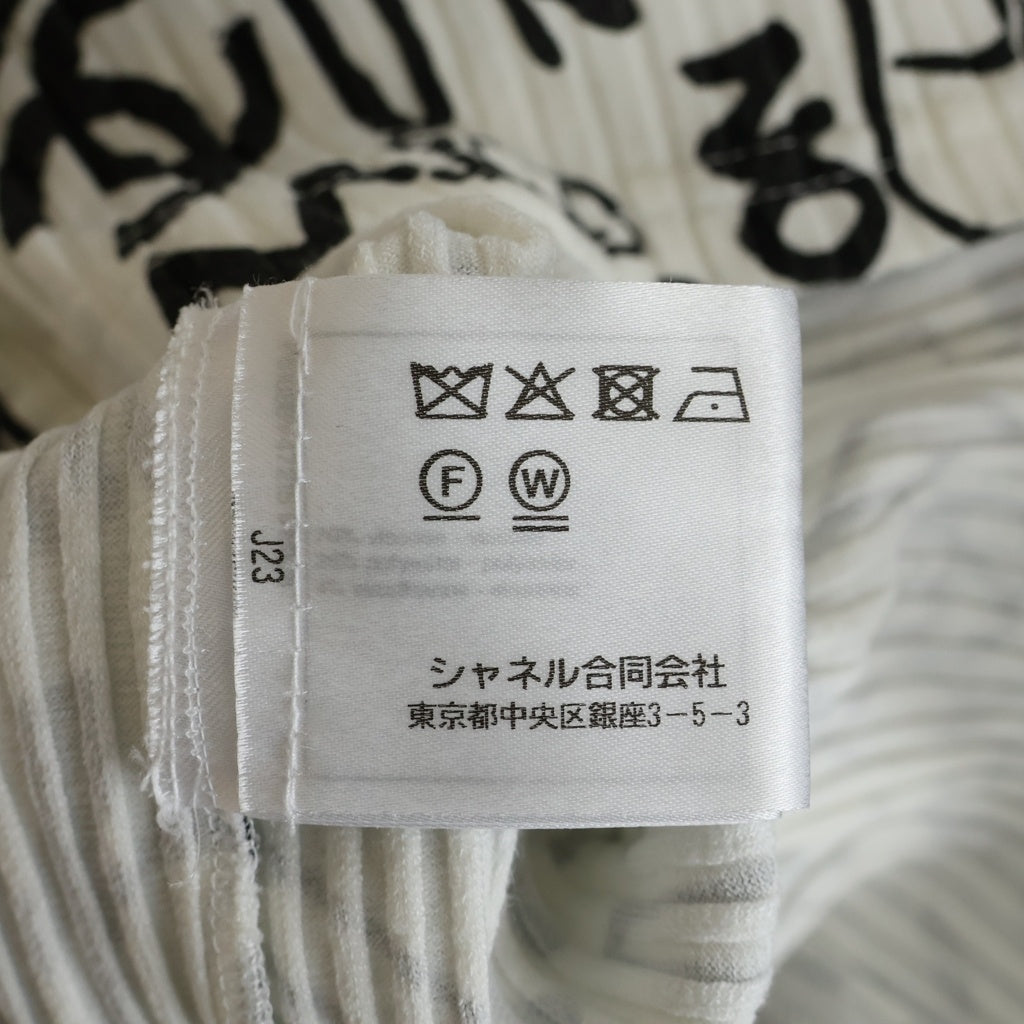 CHANEL(シャネル) ココマーク カメリア グラフィックTシャツ ホワイト コットン #34 P61888V47215 レディース