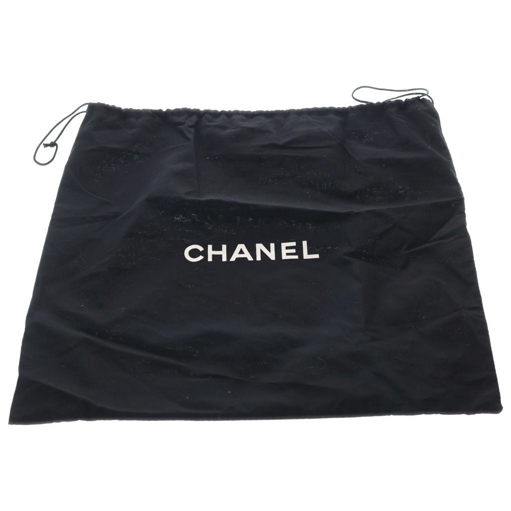 CHANEL(シャネル) ココマーク パンチングレザー ハンドバッグ ショルダーバッグ アイボリー ホワイト ラムスキン シルバー金具 レディース