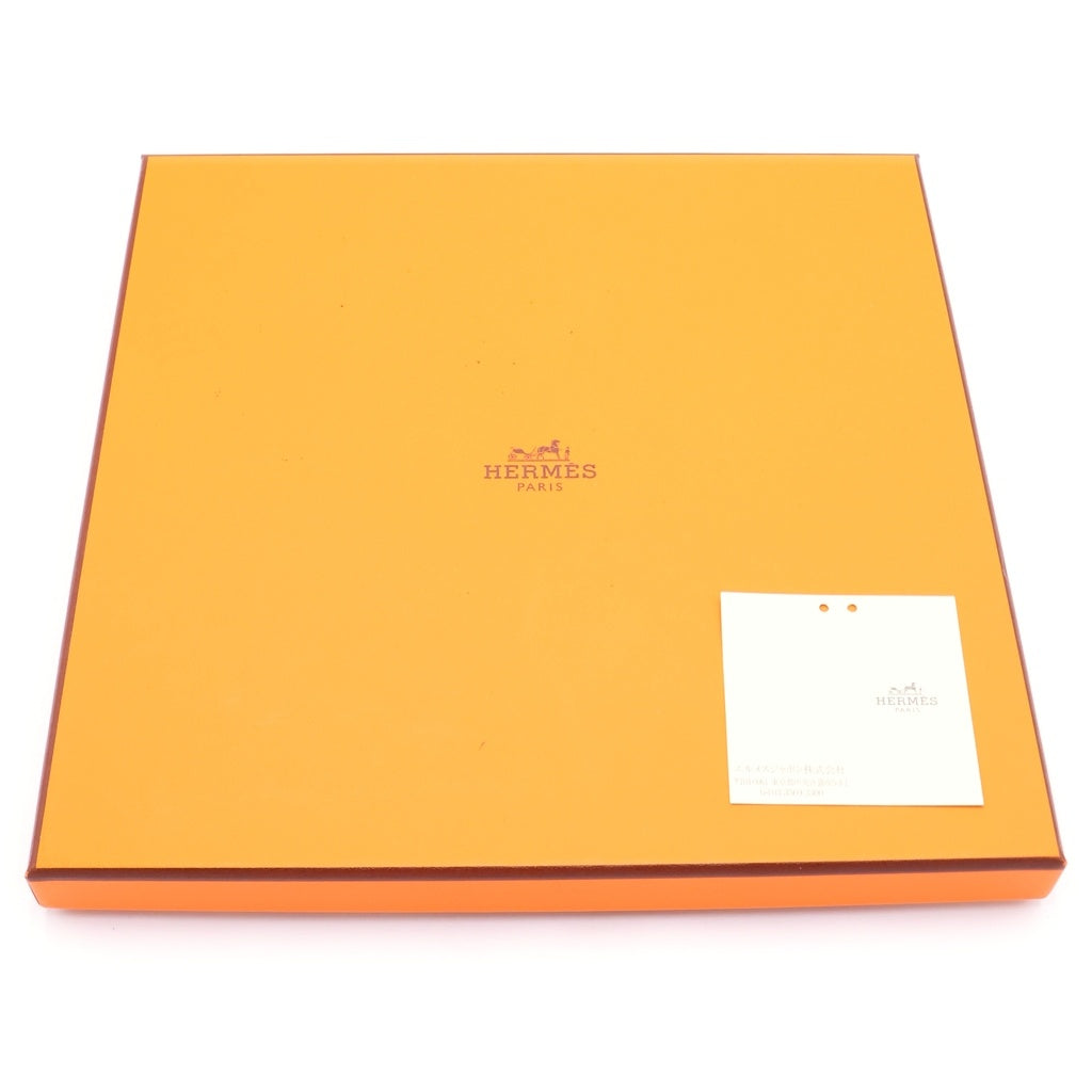 HERMES(エルメス) カレ90 Ronds de Marche 総柄プリント シルク