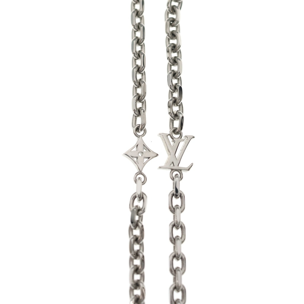LOUIS VUITTON(ルイヴィトン) チェーン・LV ユアーズ ネックレス チェーン モノグラム シルバー M02739 レディース