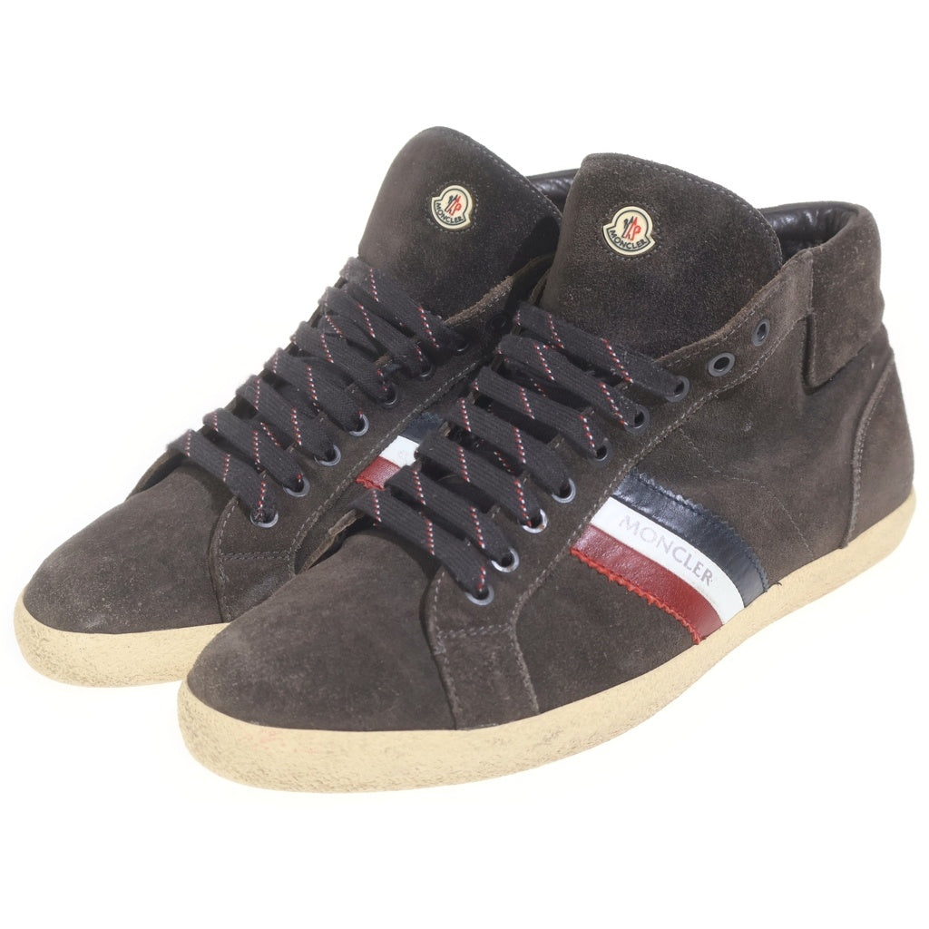 MONCLER(モンクレール) モナコ スエード スニーカー ブラウン #44