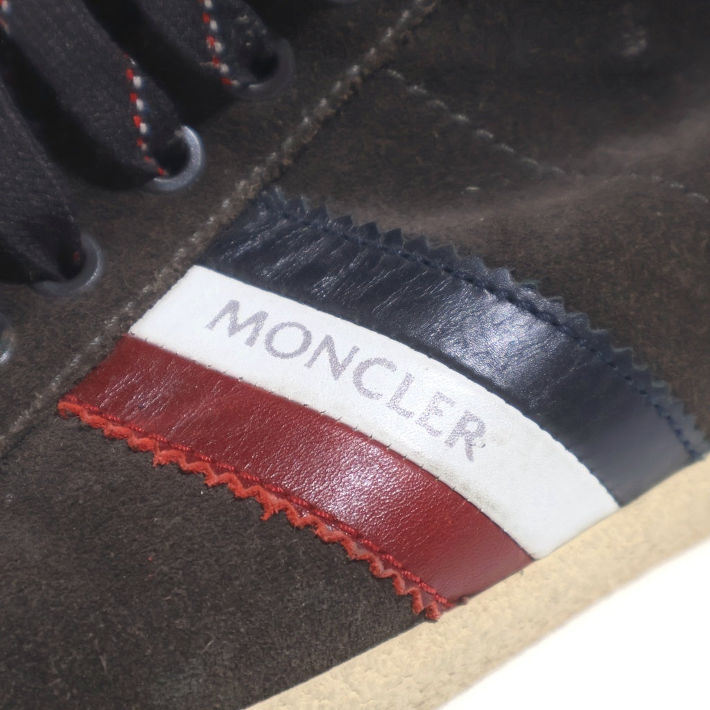 MONCLER(モンクレール) モナコ スエード スニーカー ブラウン #44