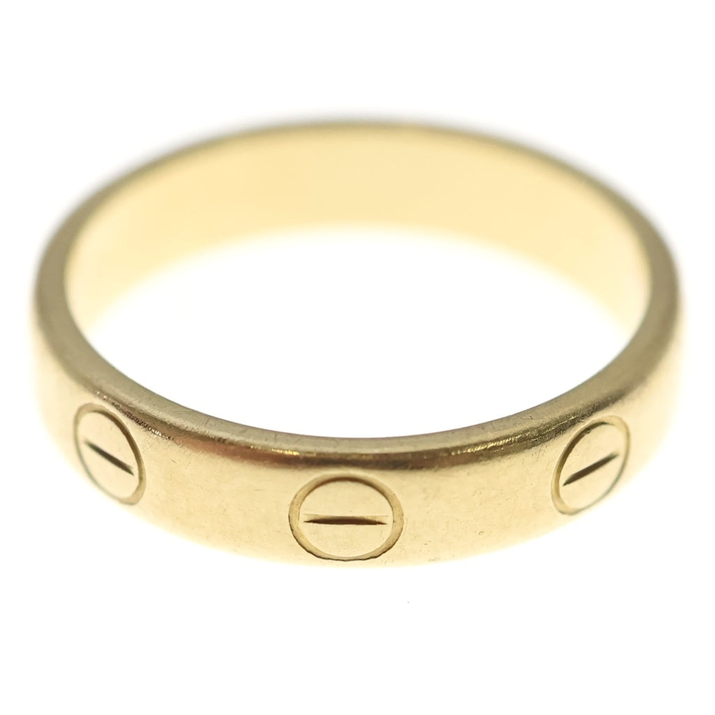 Cartier(カルティエ) ミニラブ リング 指輪 ゴールド K18YG #47 レディース