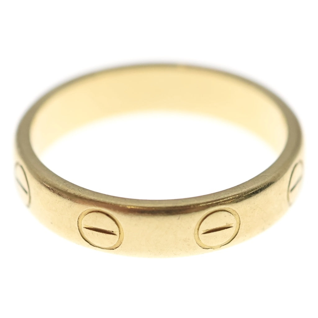 Cartier(カルティエ) ミニラブ リング 指輪 ゴールド K18YG #47 レディース