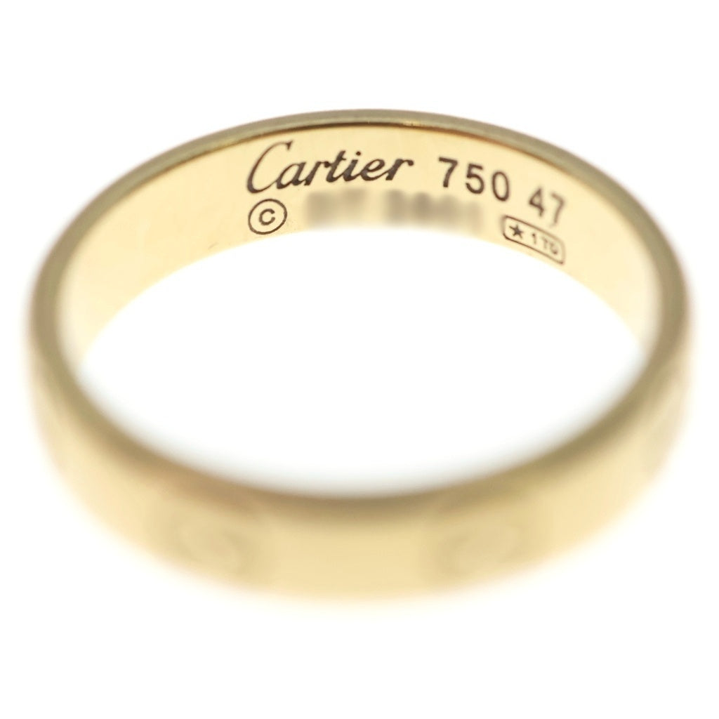 カルティエ　ミニラブリング　47 Cartier(カルティエ) ミニラブ リング 指輪 ゴールド K18YG 3.2g #47