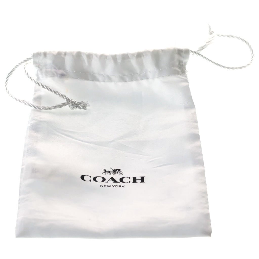 COACH(コーチ) ビルフォールド ウォレット・ホース アンド キャリッジ 二つ折り財布 アイボリー×ブラウン PVC×レザー CR992 B4RGL ゴールド金具 レディース