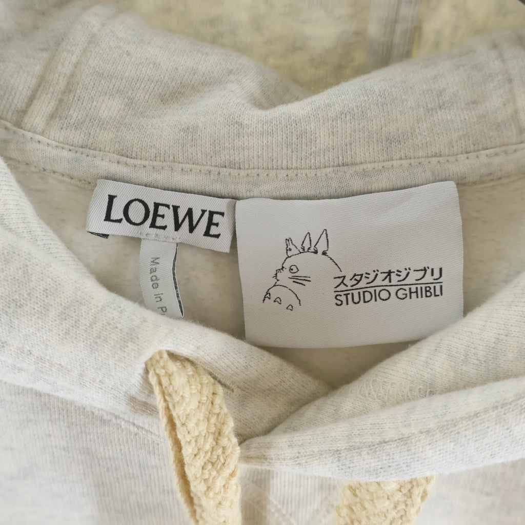 LOEWE(ロエベ) スタジオジブリ ススワタリ アナグラムロゴ パーカー フーディー グレー XS S928Y25J01 レディース
