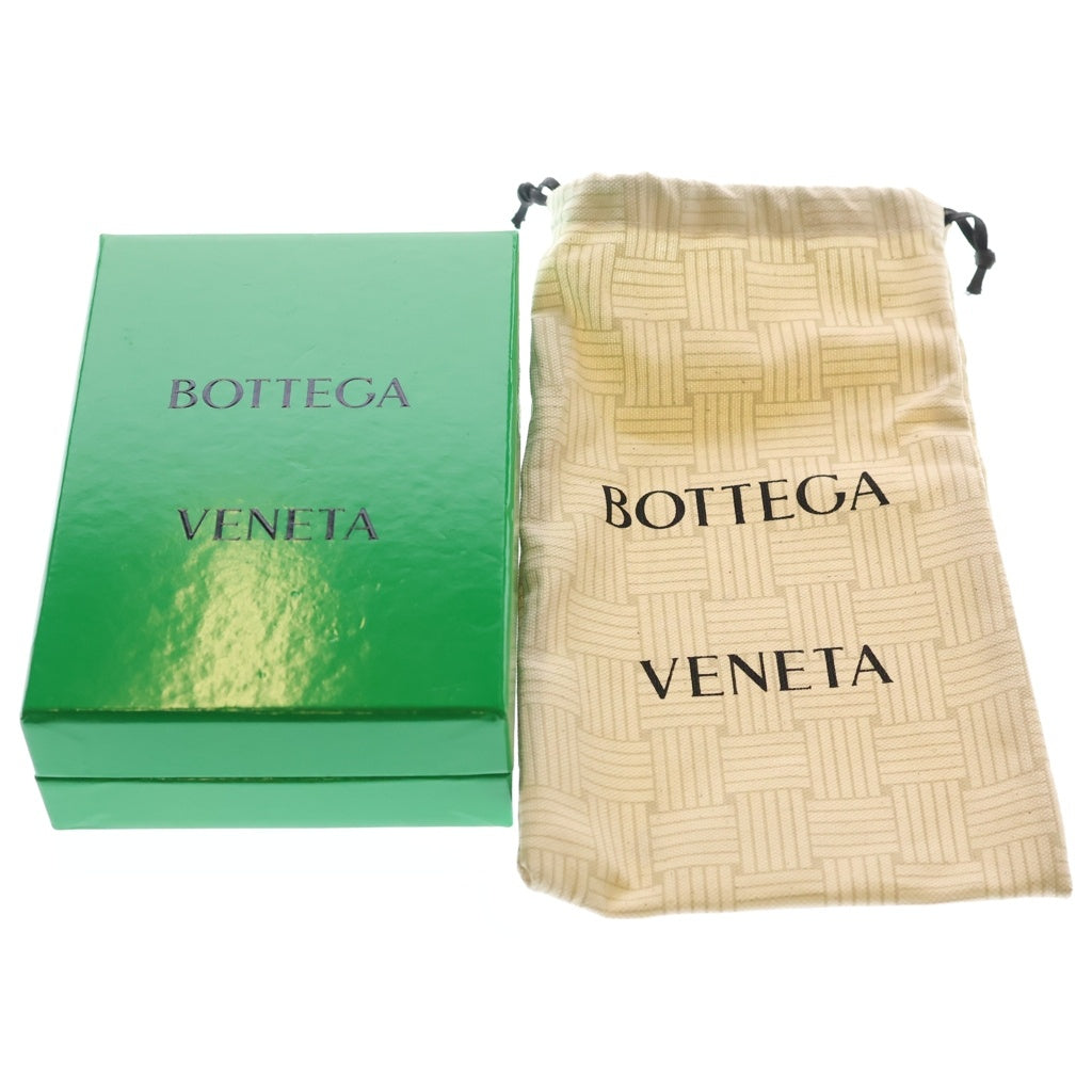 BOTTEGA VENETA(ボッテガヴェネタ) マキシイントレチャート 2つ折り財布 ブラック レザー