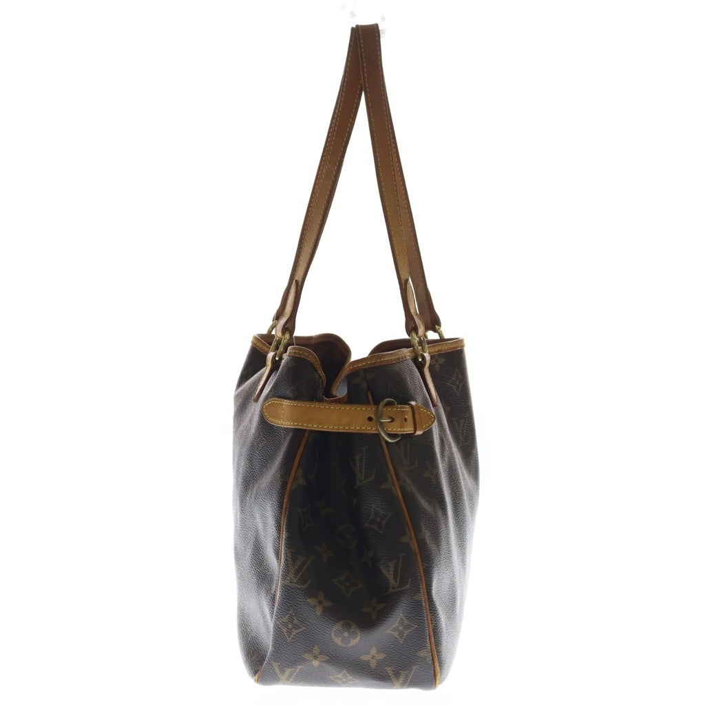 LOUIS VUITTON(ルイヴィトン) モノグラム バティニョール・オリゾンタル M51154 ブラウン PVC トートバッグ レディース