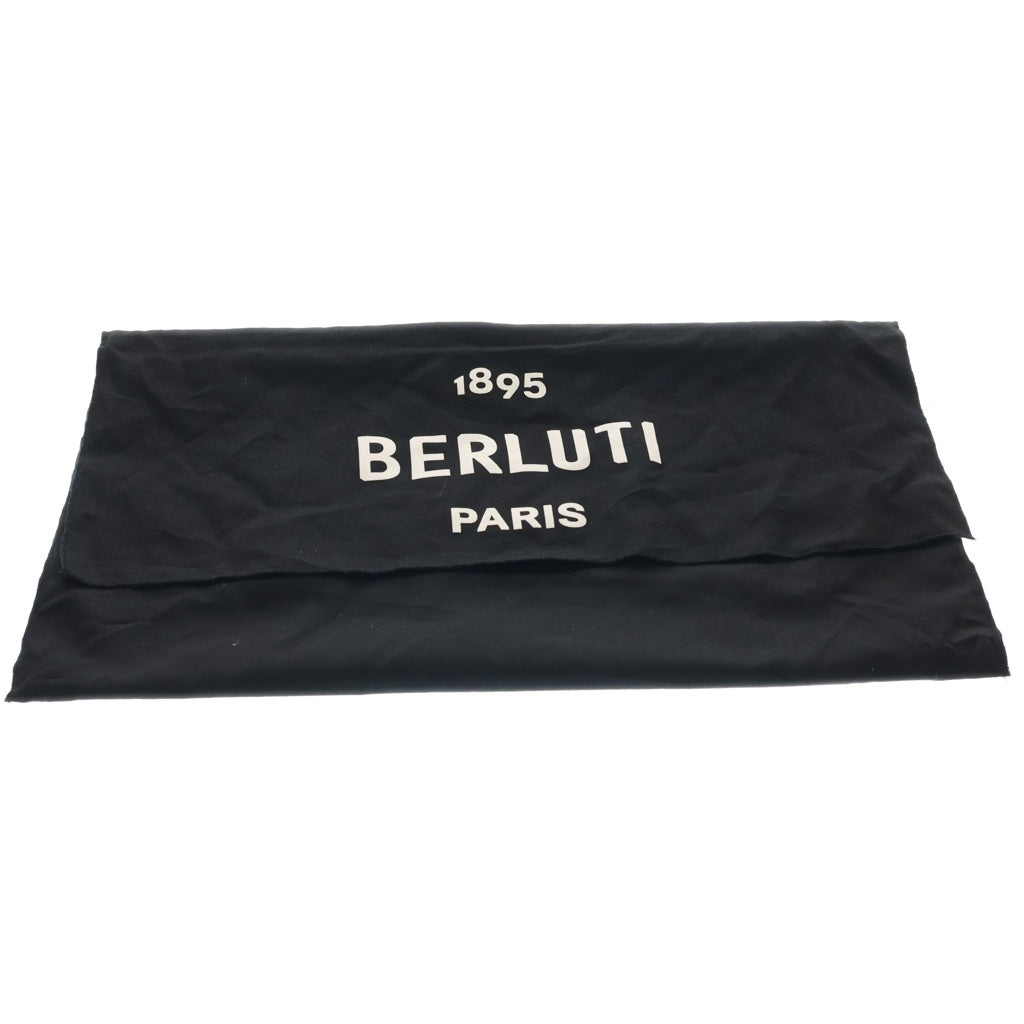 Berluti(ベルルッティ) カリグラフィー トゥジュール ハンドバッグ トートバッグ グレー シルバー金具 レディース