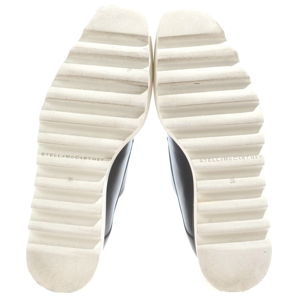 STELLA McCARTNEY(ステラマッカートニー) エリス 厚底 レースアップ スニーカー ブラック #36 363997 レディース
