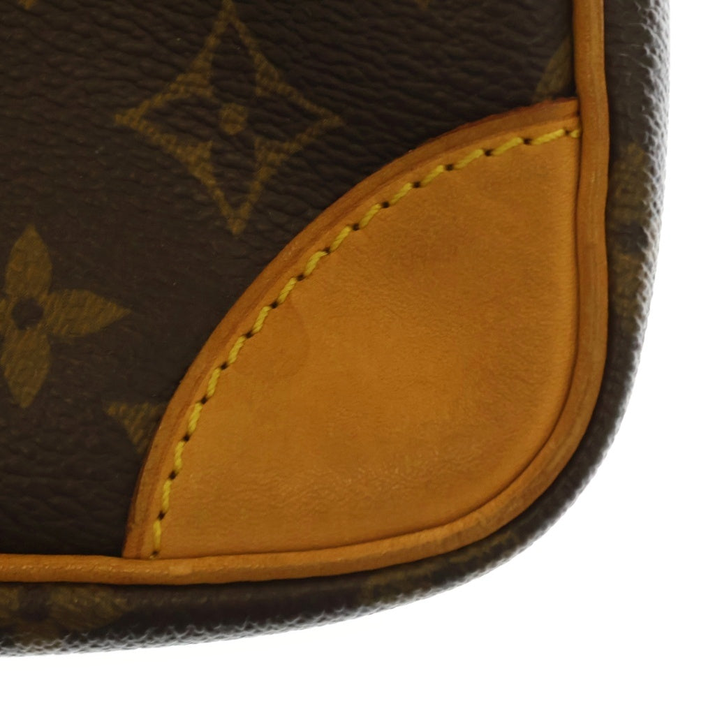 LOUIS VUITTON(ルイヴィトン) モノグラム アマゾン ショルダーバッグ ミニバッグ ブラウン レザー×PVC M45236 ゴールド金具