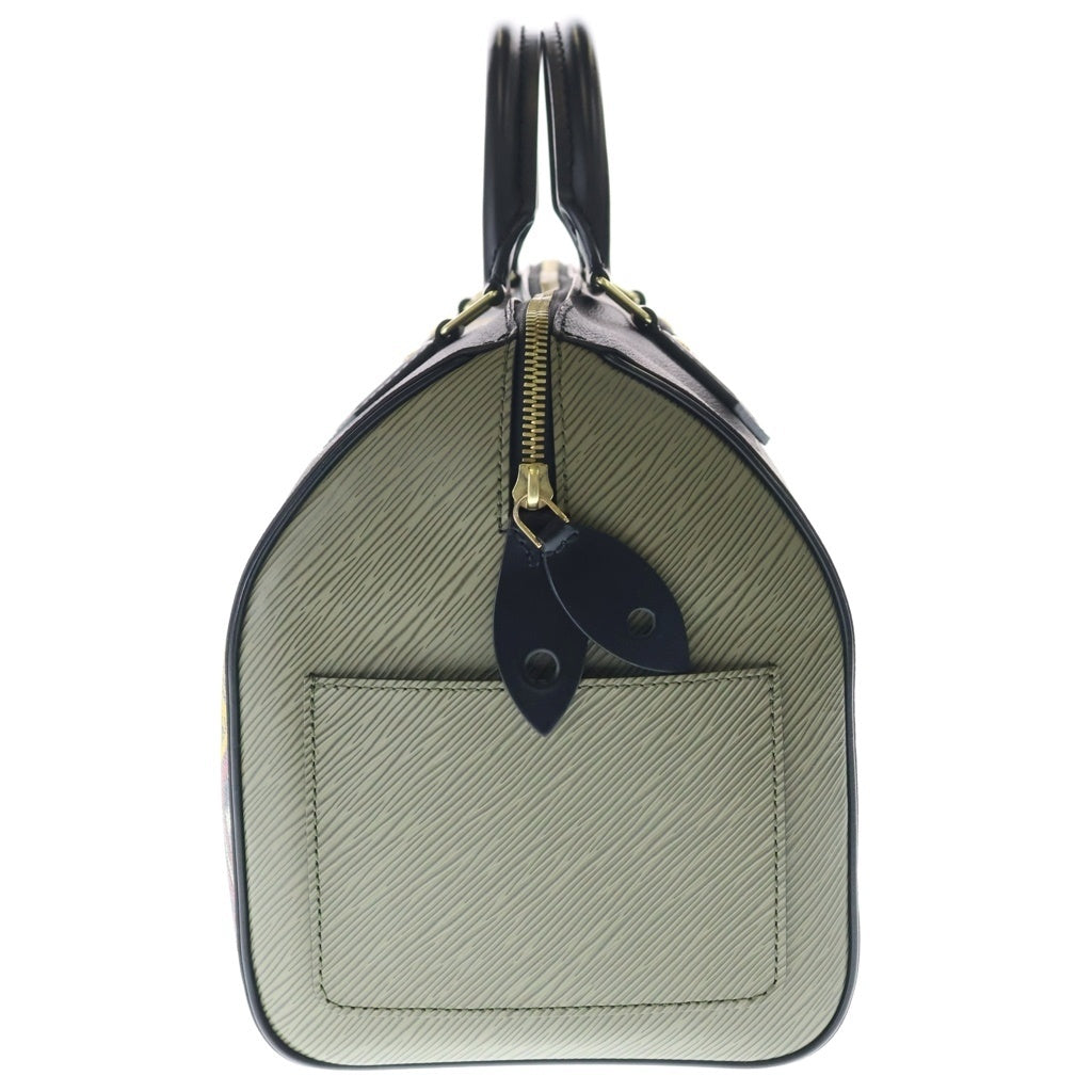LOUIS VUITTON(ルイヴィトン) ルイヴィトン×山本寛斎 モノグラムカブキ エピ スピーディ30 ボストンバッグ ハンドバッグ ブラウン×グリーン レザー×PVC M43505 ゴールド金具