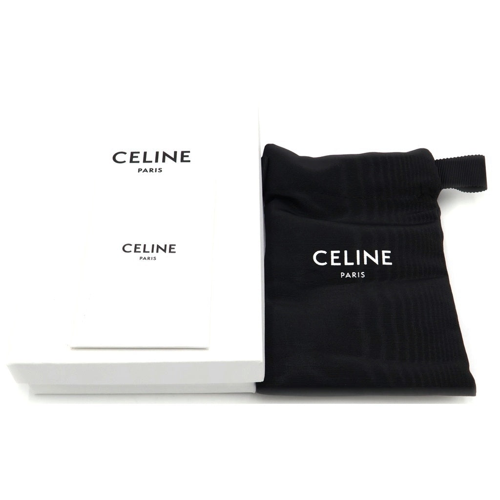 CELINE(セリーヌ) トリオンフ キーケース 6連 キーリング ベージュ シャイニーカーフスキン ゴールド金具