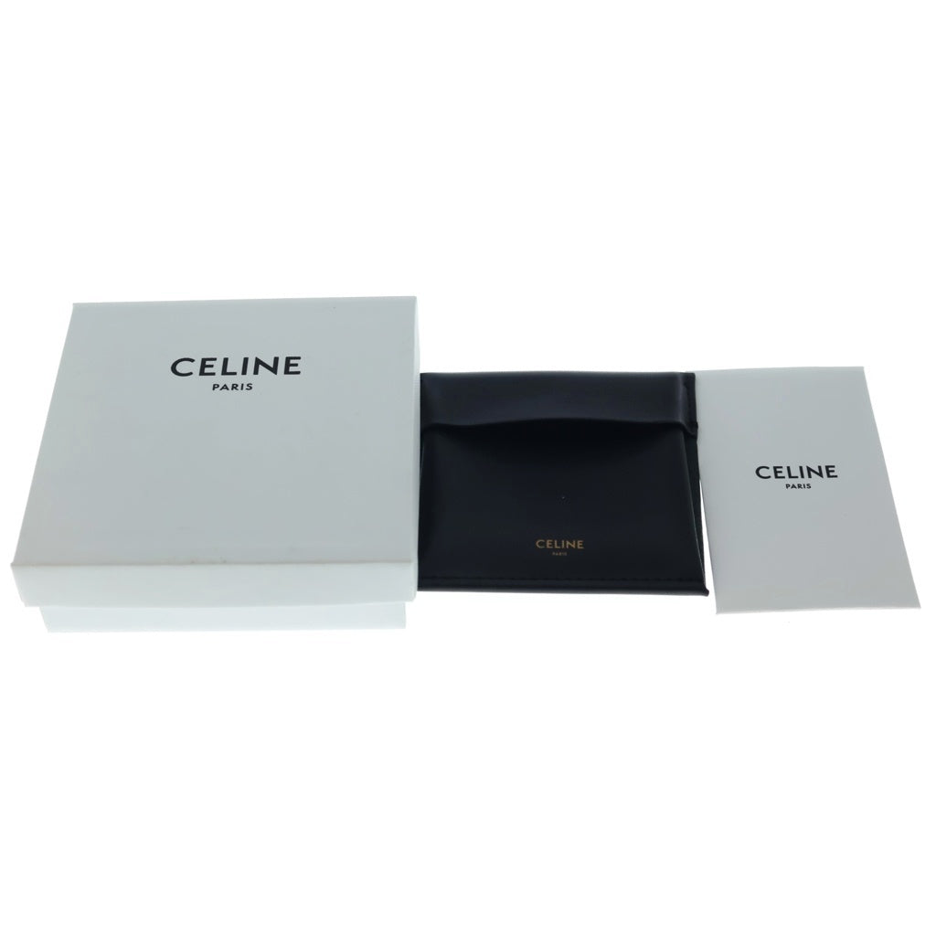 CELINE(セリーヌ) トリオンフ ラインストーン ピアス シルバー レディース
