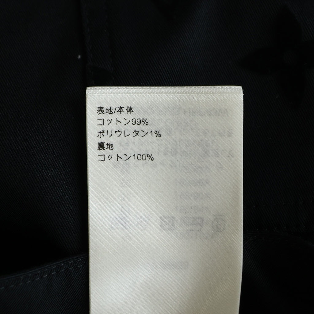 LOUIS VUITTON(ルイヴィトン) 24AW モノグラム フロック フロッキープリント カーゴ ハーフ ショートパンツ ショーツ ブラック RM242MQ FUG HRP43W