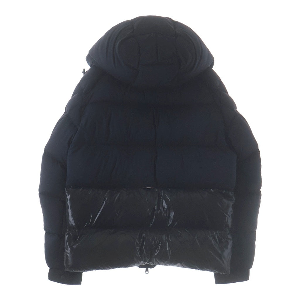 MONCLER(モンクレール) 20AW MAURES ロゴプリント ダウンジャケット ブラック F20911B54410 53333