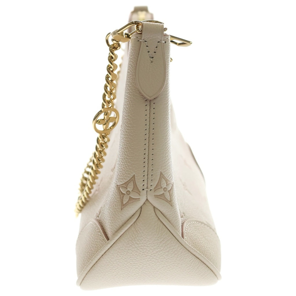 LOUIS VUITTON(ルイヴィトン) ブローニュPM モノグラム アンプラント レザー 2WAY ハンド ワンショルダーバッグ ゴールド金具 ピンクベージュ M14634 レディース
