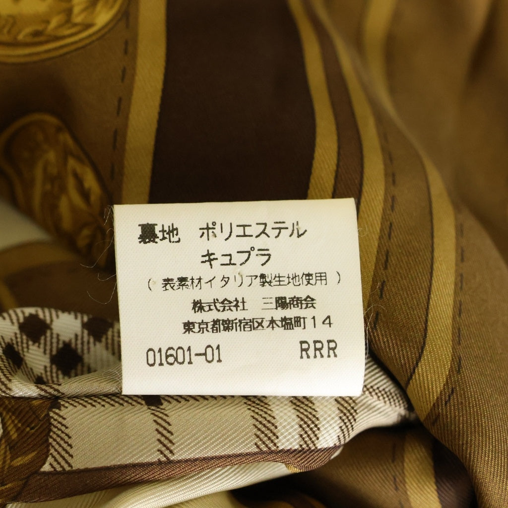 BURBERRYS(バーバリーズ) ノバチェックウールロングコート レッド レディース