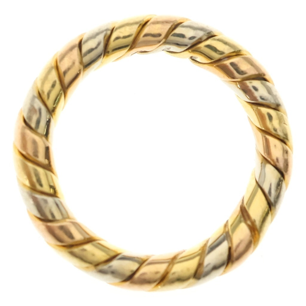 BVLGARI(ブルガリ) トュボガス リング ゴールド×シルバー×ピンクゴールド 750PG×750YG×750SV #9.5 レディース