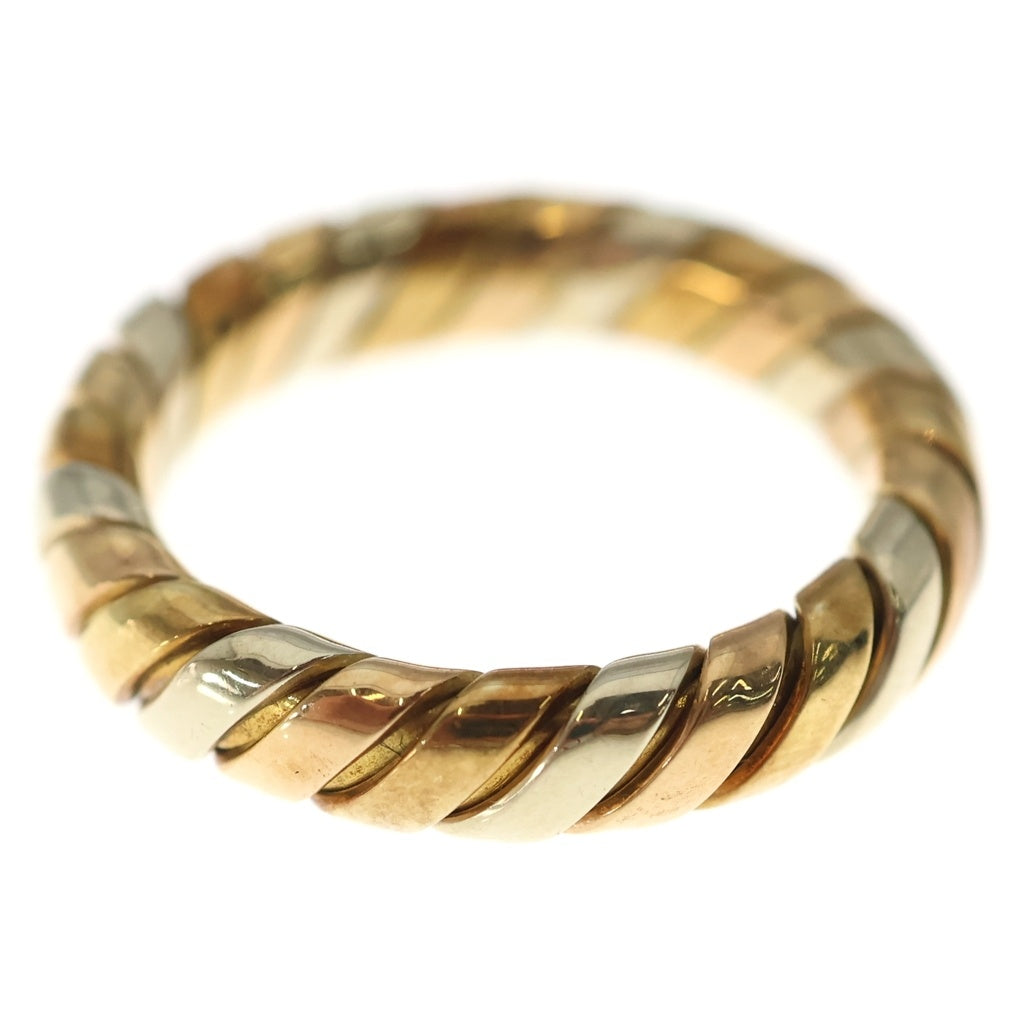 BVLGARI(ブルガリ) トュボガス リング ゴールド×シルバー×ピンクゴールド 750PG×750YG×750SV #14