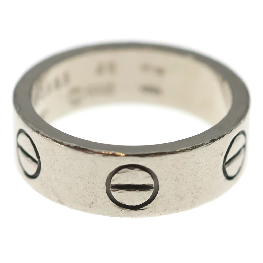 Cartier(カルティエ) ラブ リング ホワイトゴールド 750WG #46 レディース
